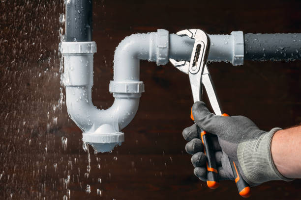Professional Drain Cleaning technician working in Round Hill, VA